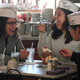 Enjoying a bite at Fentons.